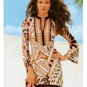 BOSTON PROPER Nordstrom’s Geometric ✌🏼Tunic Dress